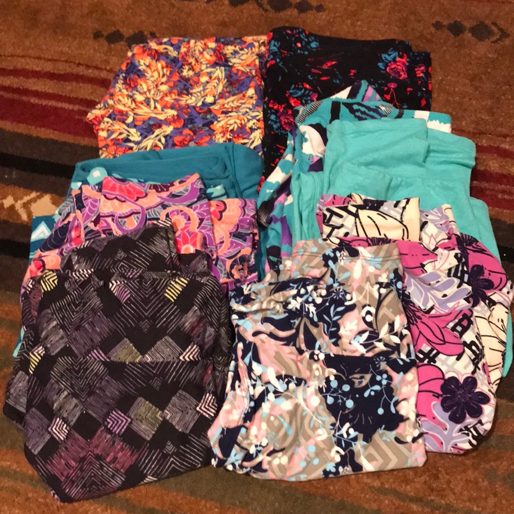Tall and Curvy Lularoe leggings lot